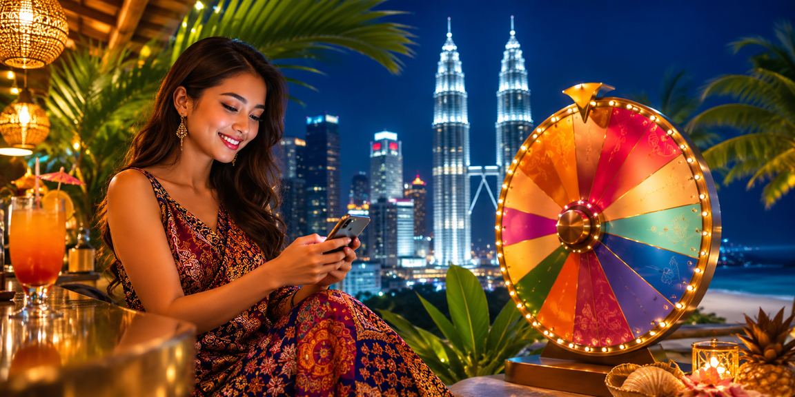 Cabutan bertuah jackpot bernilai tinggi di platform 51100 dengan tema batik Kuala Lumpur