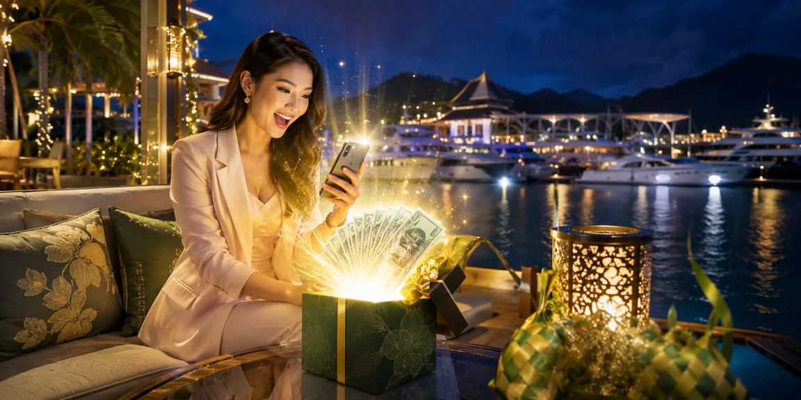 Antara muka kasino mudah alih 51100 semasa Hari Raya di Langkawi
